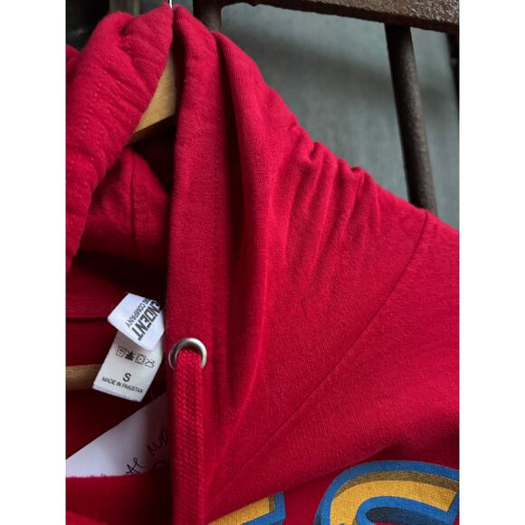 Lotus Red Pokémon Hoodie Mens Oversized Small - Picture 4 of 4